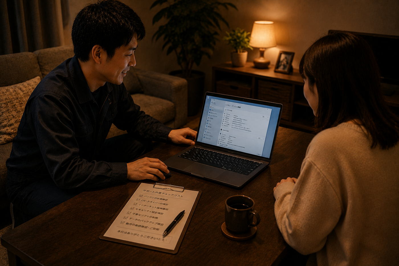 作業内容をまとめた記録・作業報告